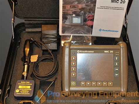 krautkramer mic 20 hardness tester